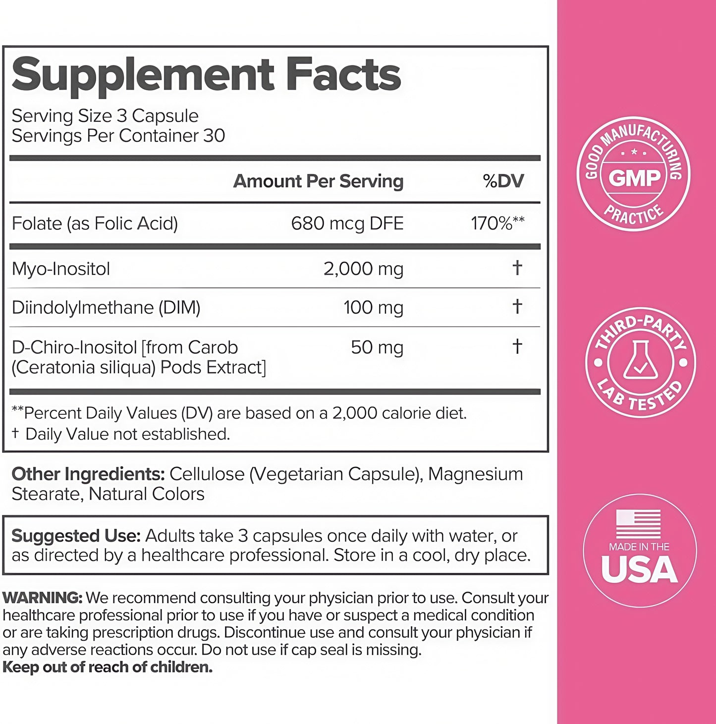 OPositiv FLO Ovarian Health Support 30 Servings