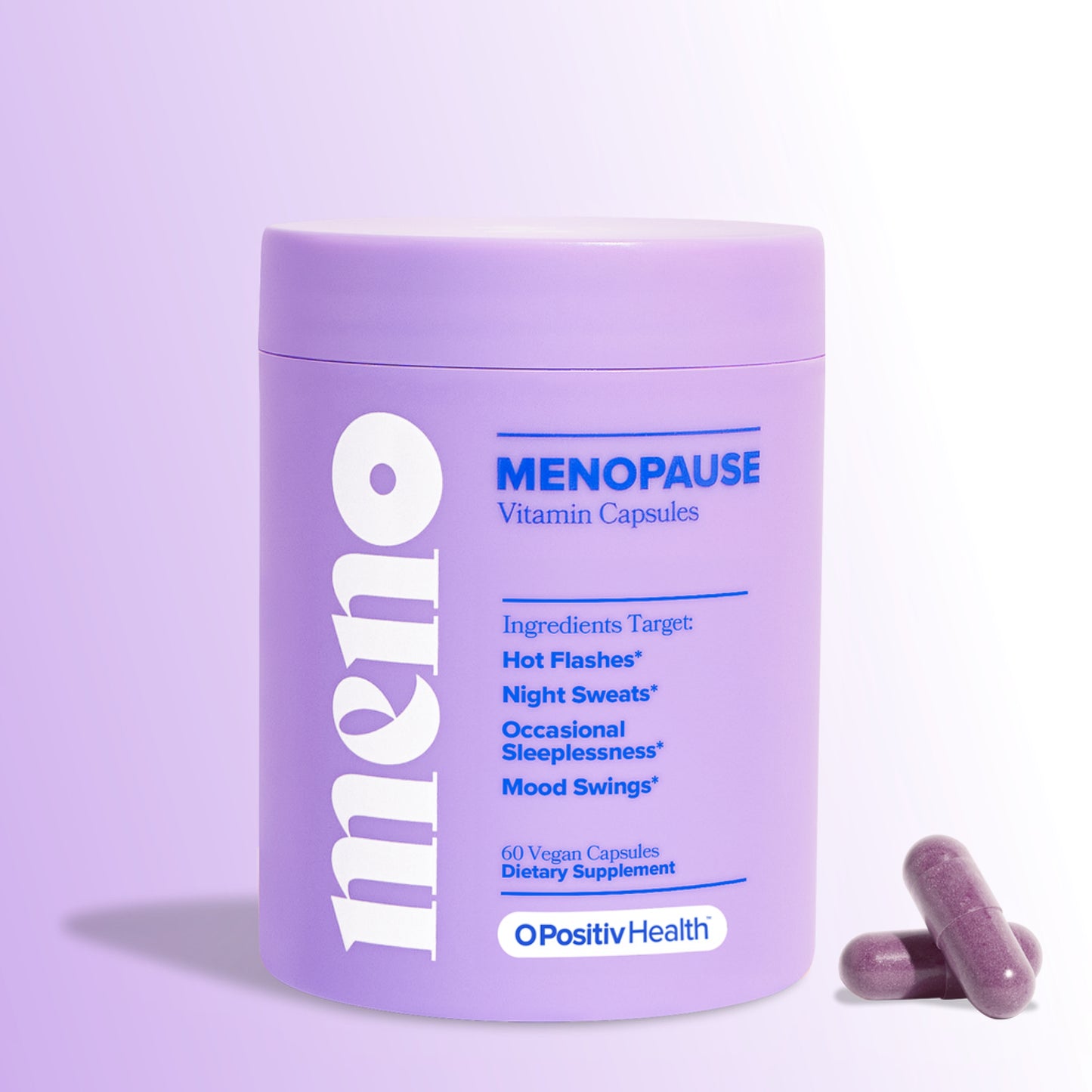 OPositiv MENO Vitamins for Menopause Capsules 30 Servings