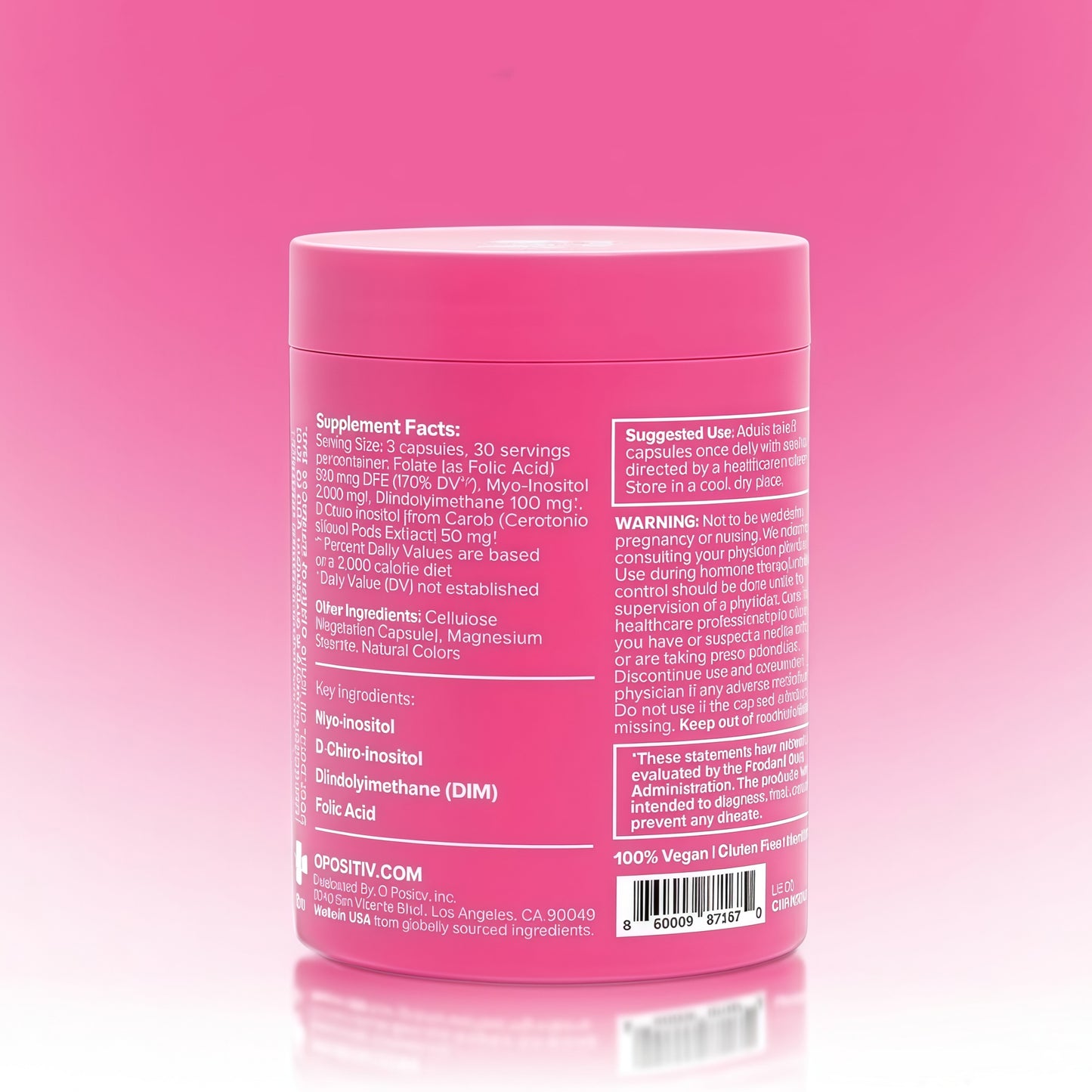 OPositiv FLO Ovarian Health Support 30 Servings