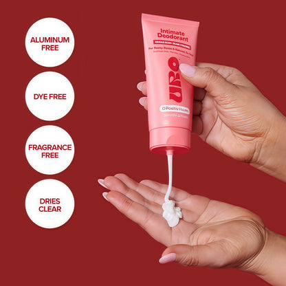 OPositiv URO Intimate Whole Body Deodorant Cream 3-pack