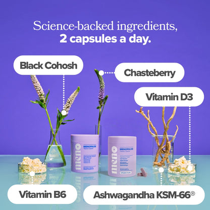 OPositiv MENO Vitamins for Menopause Capsules 30 Servings